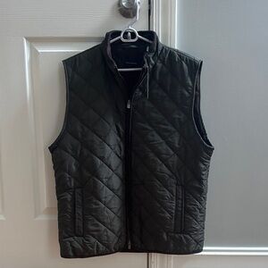 Men's Quilted Vest - Dark Green NWT